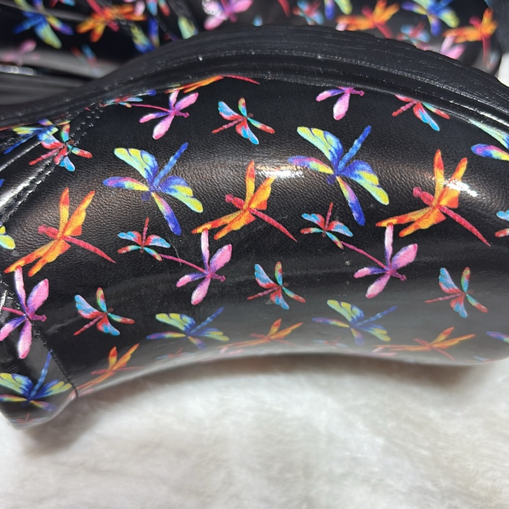 Sloggers Black and Multicolor Clogs - Picture 7 of 9